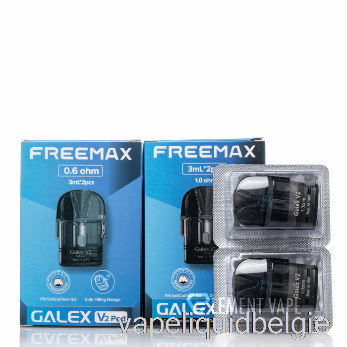 Vape Smaken Freemax Galex V2 Vervangende Pods 0.8ohm Galex V2 Pods